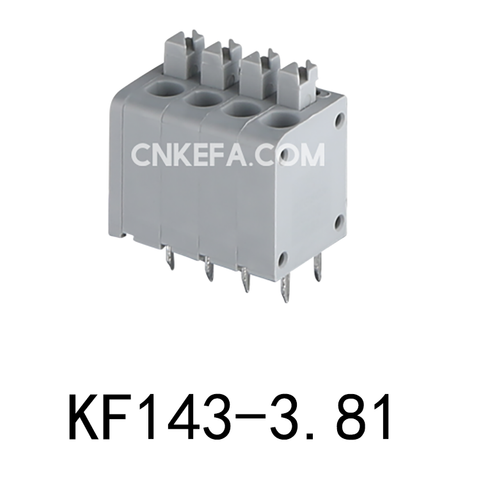 KF143-3.81 Plint av fjädertyp
