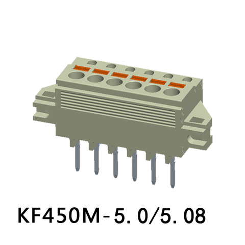 KF450M-5.0/5.08 Plint av fjädertyp