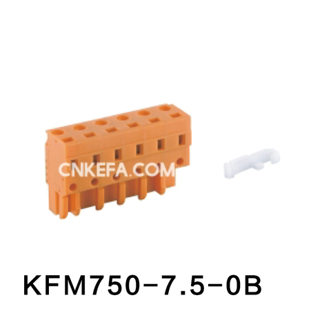 KFM750-7.5-0B pluggbar terminalblock
