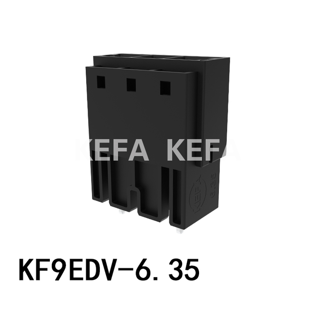 KF9EDV-6.35 Pluggbar plint