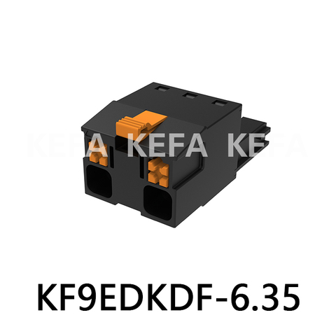 KF9EDKDF-6.35 Pluggbar plint